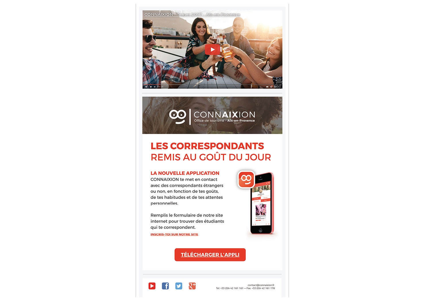 Connaixion - Application Mobile - Office du tourisme d'Aix-en-Provence - Présentation page 13