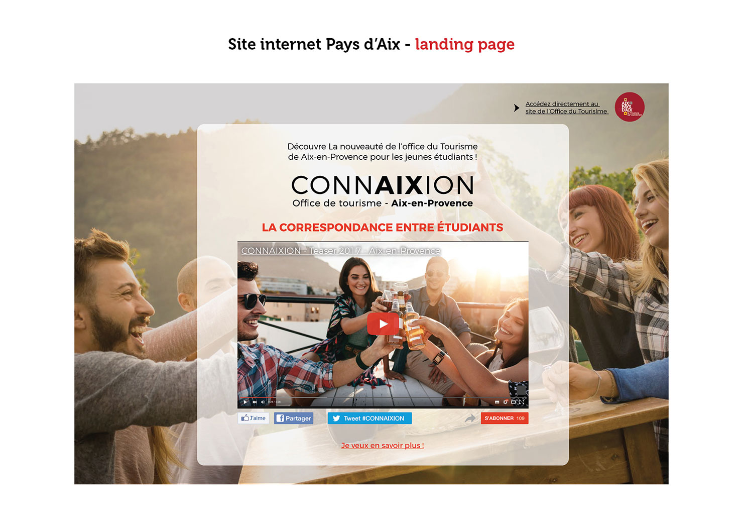 Connaixion - Application Mobile - Office du tourisme d'Aix-en-Provence - Présentation page 15