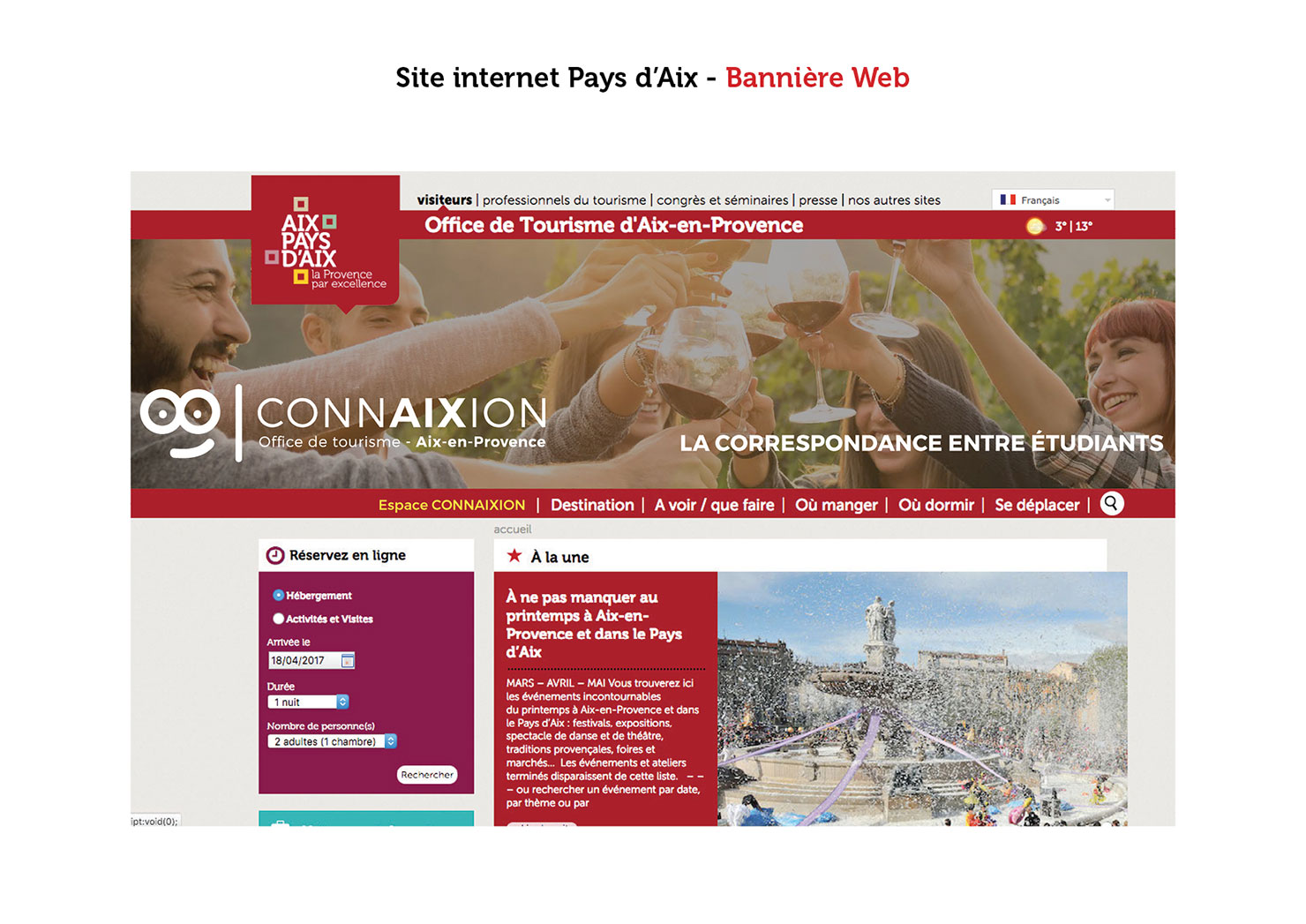 Connaixion - Application Mobile - Office du tourisme d'Aix-en-Provence - Présentation page 16
