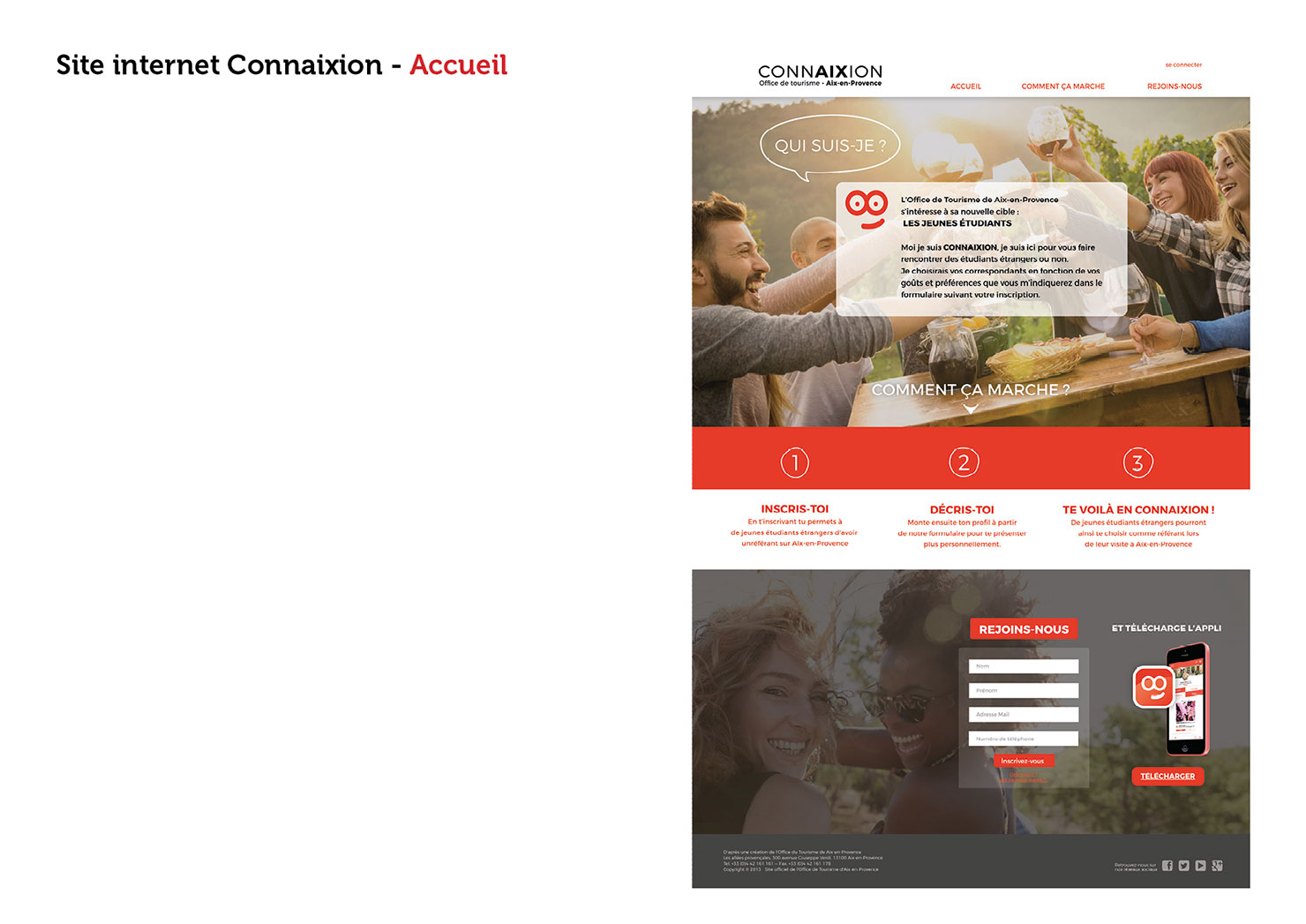 Connaixion - Application Mobile - Office du tourisme d'Aix-en-Provence - Présentation page 17