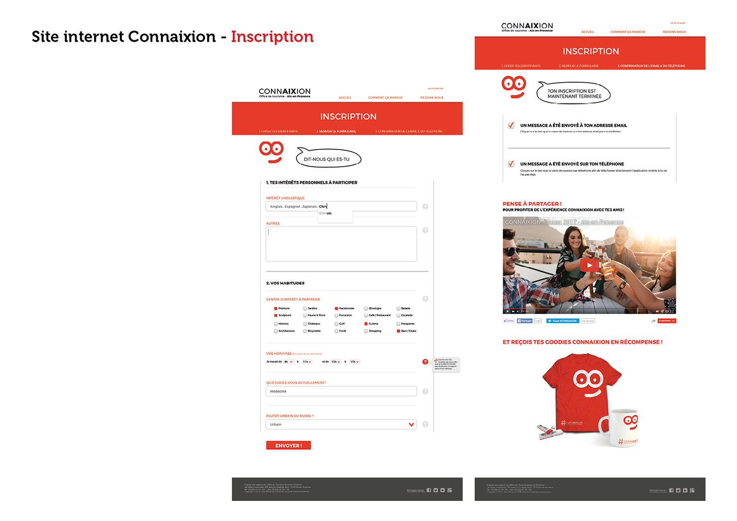 Connaixion - Application Mobile - Office du tourisme d'Aix-en-Provence - Présentation page 18
