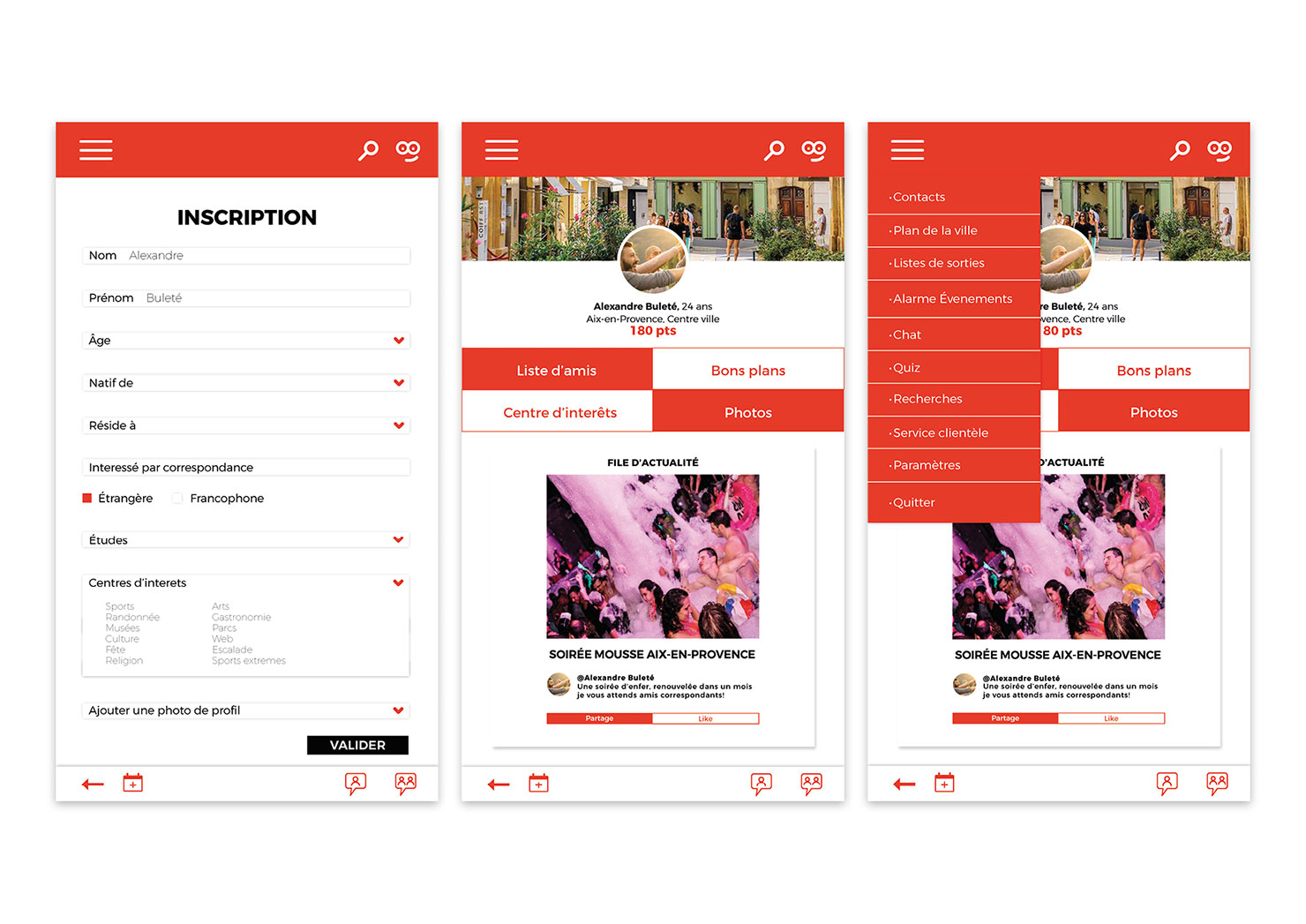 Connaixion - Application Mobile - Office du tourisme d'Aix-en-Provence - Présentation page 21