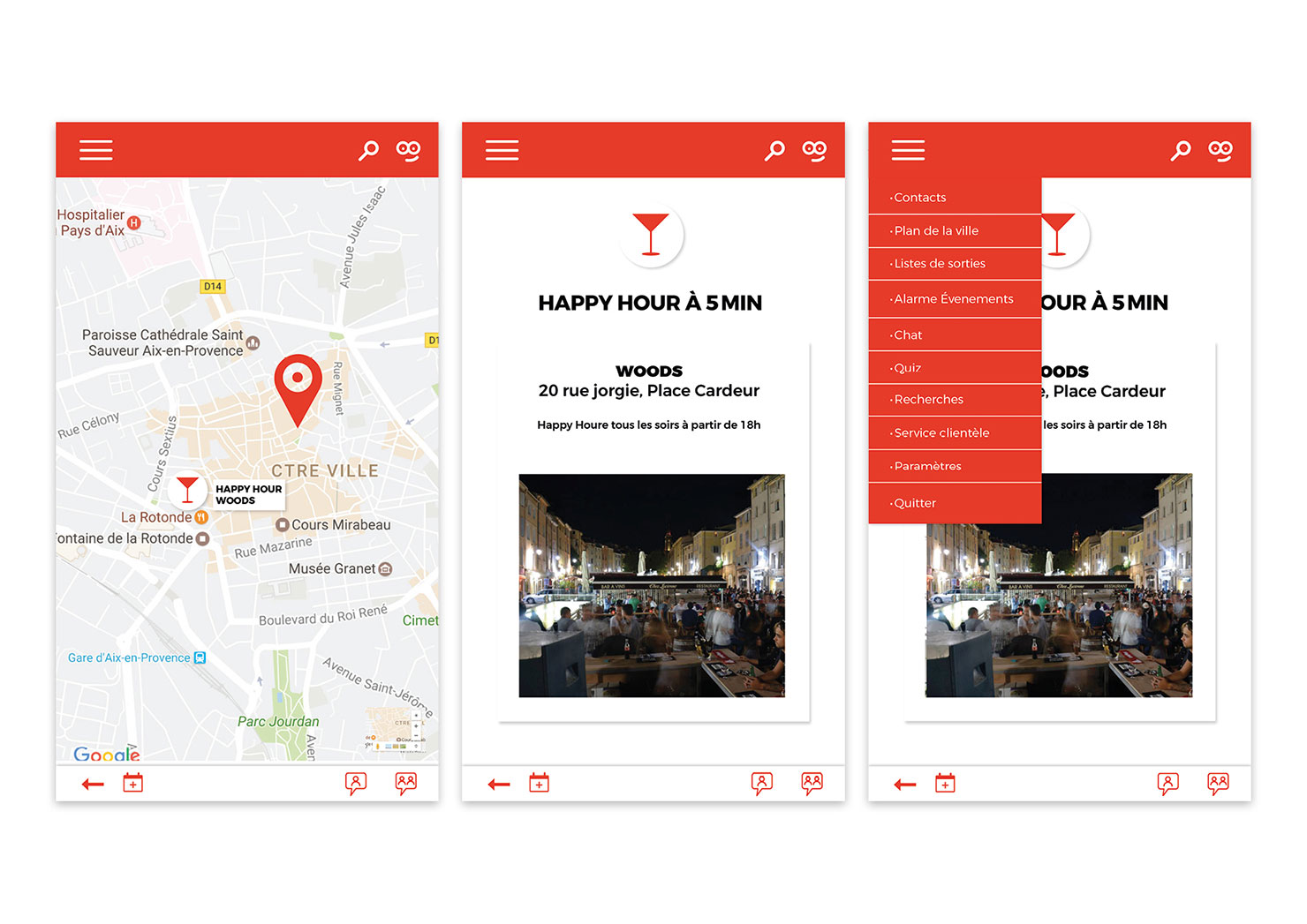 Connaixion - Application Mobile - Office du tourisme d'Aix-en-Provence - Présentation page 23
