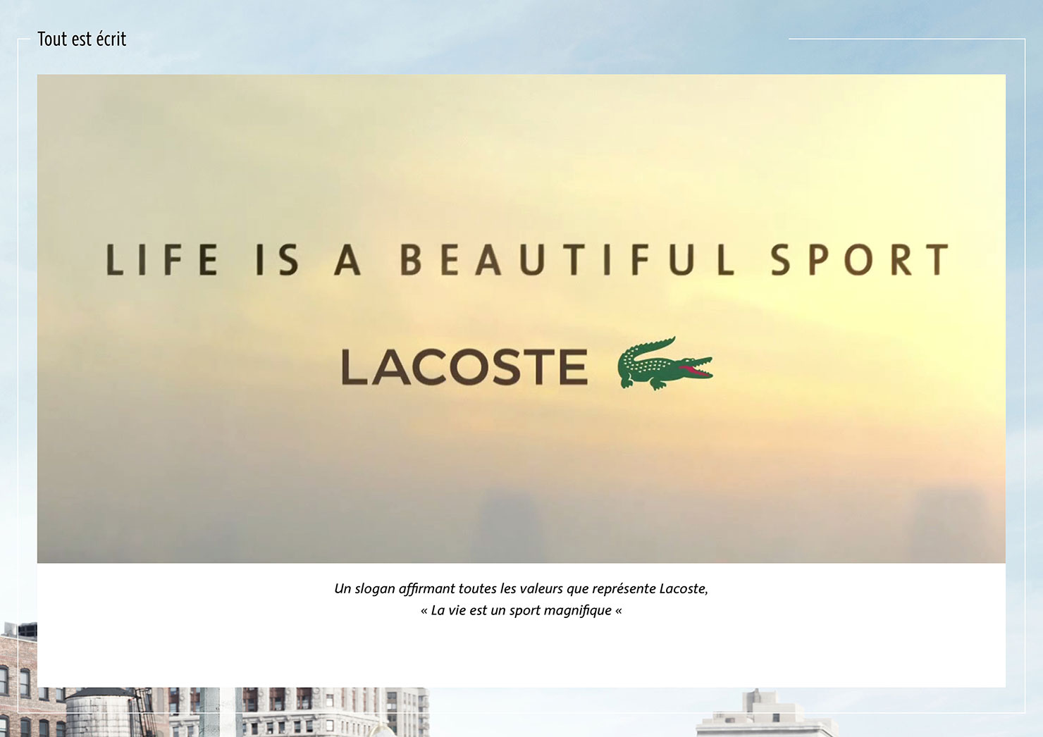 Magazine Lacoste - FrenchCroco - Présentation page 4